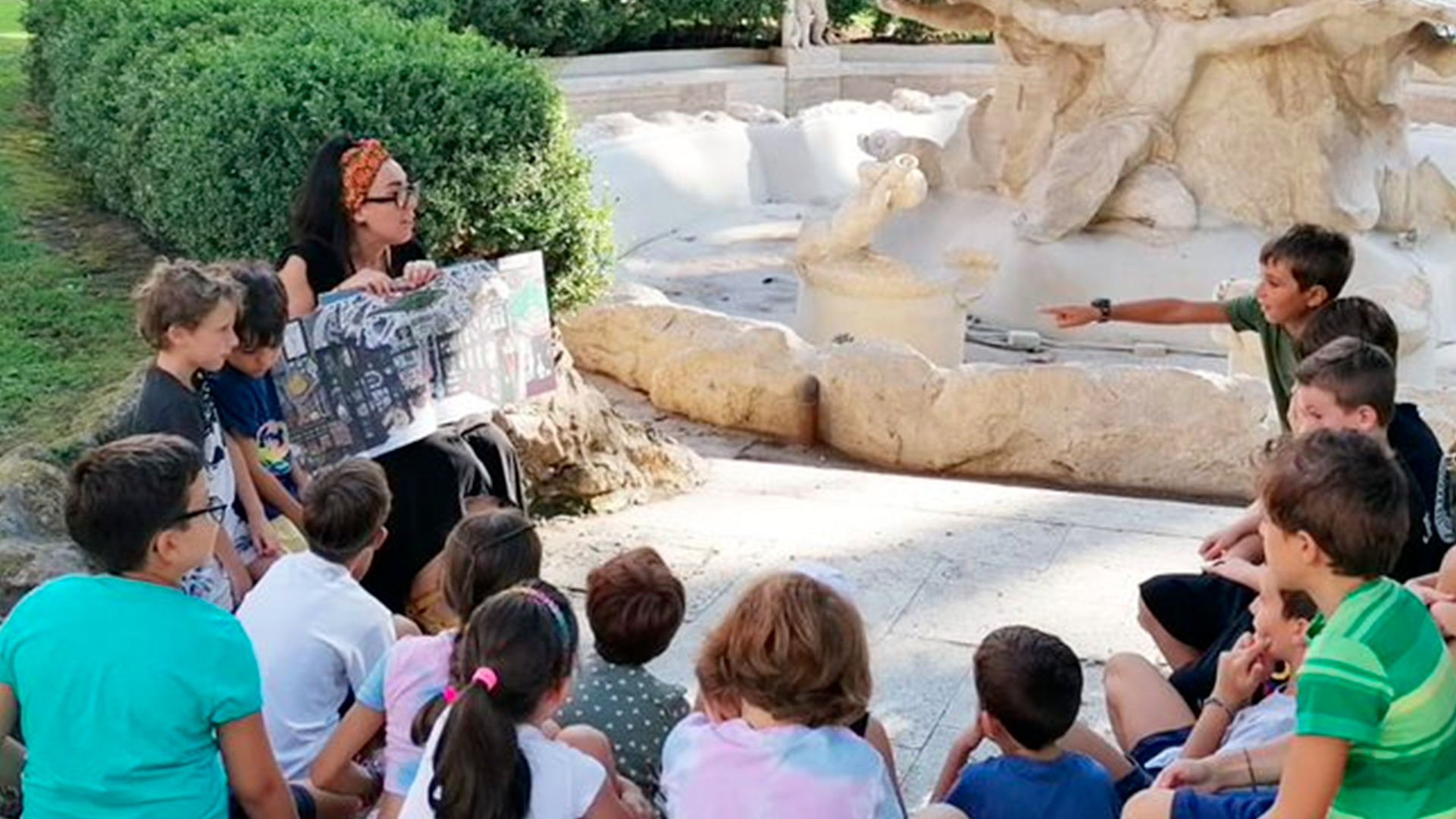 Bambini e famiglie al VIVE – Cartoline da Palazzo Venezia